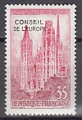 Frankreich-Europarat Mi.-Nr. 1 **