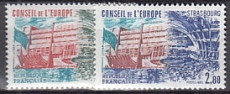 Frankreich-Europarat Mi.-Nr. 32/33 **