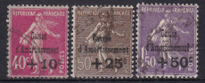 Frankreich Mi.-Nr. 252/54 oo