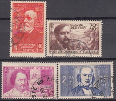 Frankreich Mi.-Nr. 450/53 oo