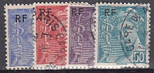 Frankreich Mi.-Nr. 668/71 oo