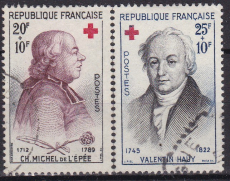 Frankreich Mi.-Nr. 1270/71 oo