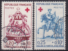 Frankreich Mi.-Nr. 1329/30 oo