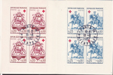 Frankreich Mi.-Nr. 1329/30 oo Markenheft