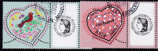 Frankreich Mi.-Nr. 3898/99 II oo Zierfeld