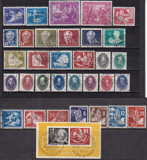 DDR Jahrgang 1950 gestempelt