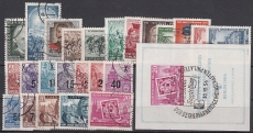 DDR Jahrgang 1954 gestempelt