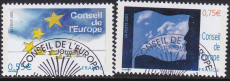 Frankreich Europarat Mi.-Nr. 61/62 oo