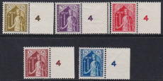 Luxemburg - Mi.-Nr. 245/49 **