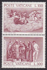 Vatikan Mi.-Nr. 678/79 ** Zusammendruck