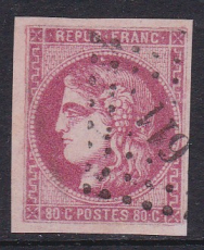 Alt - Frankreich Mi.-Nr. 44 a oo