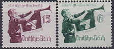 Deutsches Reich Mi.-Nr. 584/85 y **