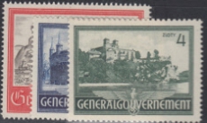 Generalgouvernement Mi.-Nr. 63/65 **