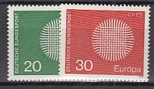 Bund Mi-Nr. 620/21 **
