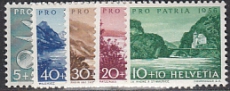 Schweiz Mi.-Nr. 627/31 **