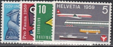 CH - Mi.-Nr. 668/71 **