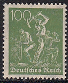 Deutsches Reich Mi.-Nr. 187 c ** gepr. INFLA