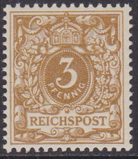 Deutsches Reich Mi.-Nr. 45 c ** gepr. BPP