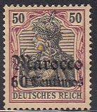 Dt. Kol. Marokko Mi.-Nr. 28 *