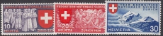 Schweiz Mi.-Nr. 338/40 **