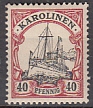 Dt. Kol. Karolinen Mi.-Nr. 13 **