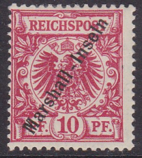 Dt. Kol. Marshall-Inseln Mi.-Nr. 9 a *