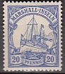 Dt. Kol. Marshall-Inseln Mi.-Nr. 16 *