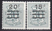 Belgien Mi.-Nr. 1231/32 **