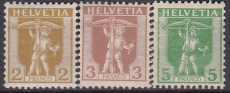 Schweiz Mi.-Nr.- 95/97 **