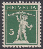 Schweiz Mi.-Nr. 113 III **