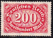 Deutsches Reich Mi.-Nr. 248 c ** gepr. INFLA