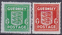 Dt. Bes. Guernsey Mi.-Nr. 4/5 **