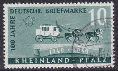Rheinland Pfalz Mi.-Nr. 49 oo gepr. BPP