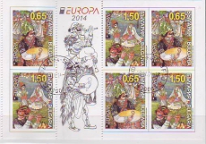 Cept - Bulgarien aus MH 2014 oo