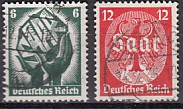 Deutsches Reich Mi.-Nr. 544/45 oo