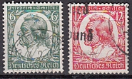 Deutsches Reich Mi.-Nr. 554/55 oo