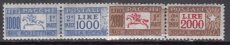 Italien Paketmarken - Mi.-Nr. 100/01 **
