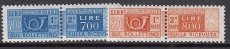Italien Paketmarken - Mi.-Nr. 102/03 **