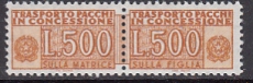 I - Gebührenmarken Paket - Mi.-Nr. 19 **
