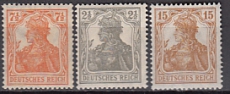Deutsches Reich Mi.-Nr. 98/100 **