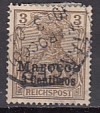 Dt. Kol. Marocco Mi.-Nr. 7 oo