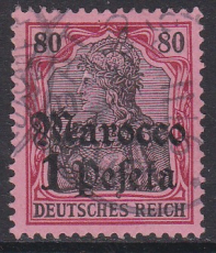 Dt. Kol. Marocco Mi.-Nr. 29 oo