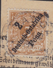 Dt. Kol. Ostafrika Mi.-Nr. 6 b oo gepr. BPP