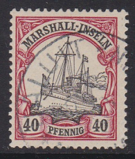 Dt. Kol. Marshall-Inseln Mi.-Nr. 19 oo