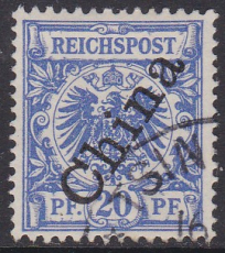 Dt. Kol. China Mi.-Nr. 4 II oo