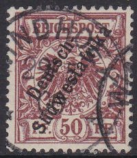 Dt. Kol. Südwestafrika Mi.-Nr. 10 oo gepr. BPP