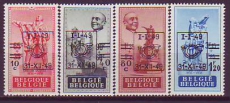 Belgien Mi.-Nr. 824/827 I **