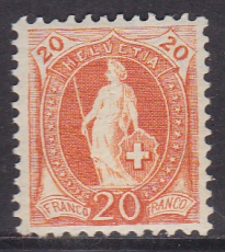 Schweiz Mi.-Nr. 74 D a **
