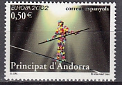 CEPT Andorra sp. 2002 **