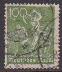 Deutsches Reich Mi.-Nr. 187 c oo gepr. INFLA